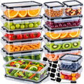 Anshine Airtight Food Storage Containers – BPA Free, 4-Side Lock, Stackable Pantry Organization