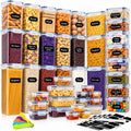 Anshine Airtight Food Storage Containers 42 Piece Set – Pantry Organiser
